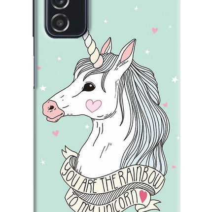 Unicorn Wallpaper Samsung M52 5G Hard Case Back Cover by Casekaro