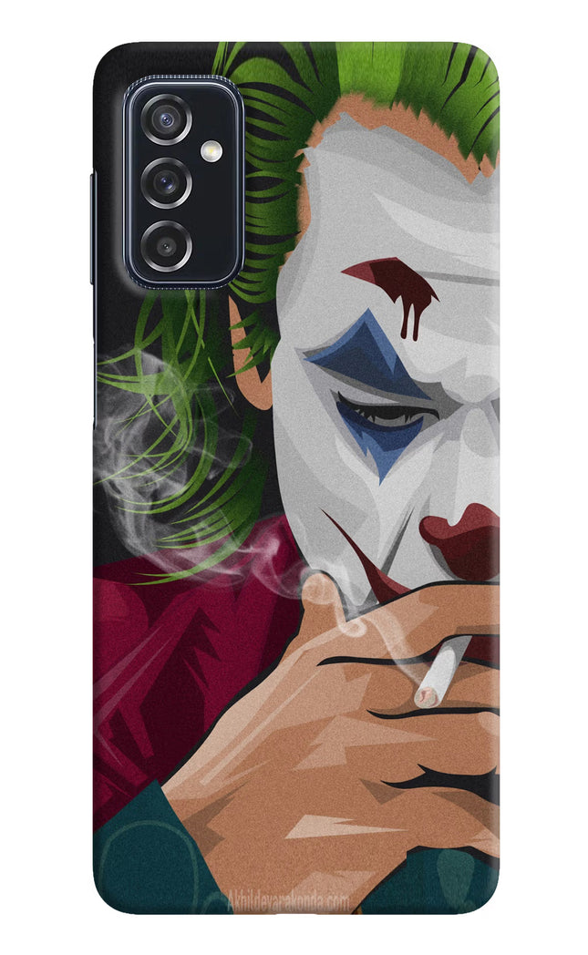 Joker Smoking Samsung M52 5G Hard Case Back Cover by Casekaro