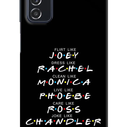 FRIENDS Character Samsung M52 5G Hard Case Back Cover by Casekaro