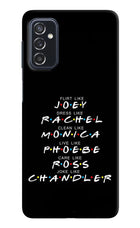 FRIENDS Character Samsung M52 5G Hard Case Back Cover by Casekaro