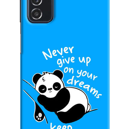 Keep Sleeping Samsung M52 5G Hard Case Back Cover by Casekaro