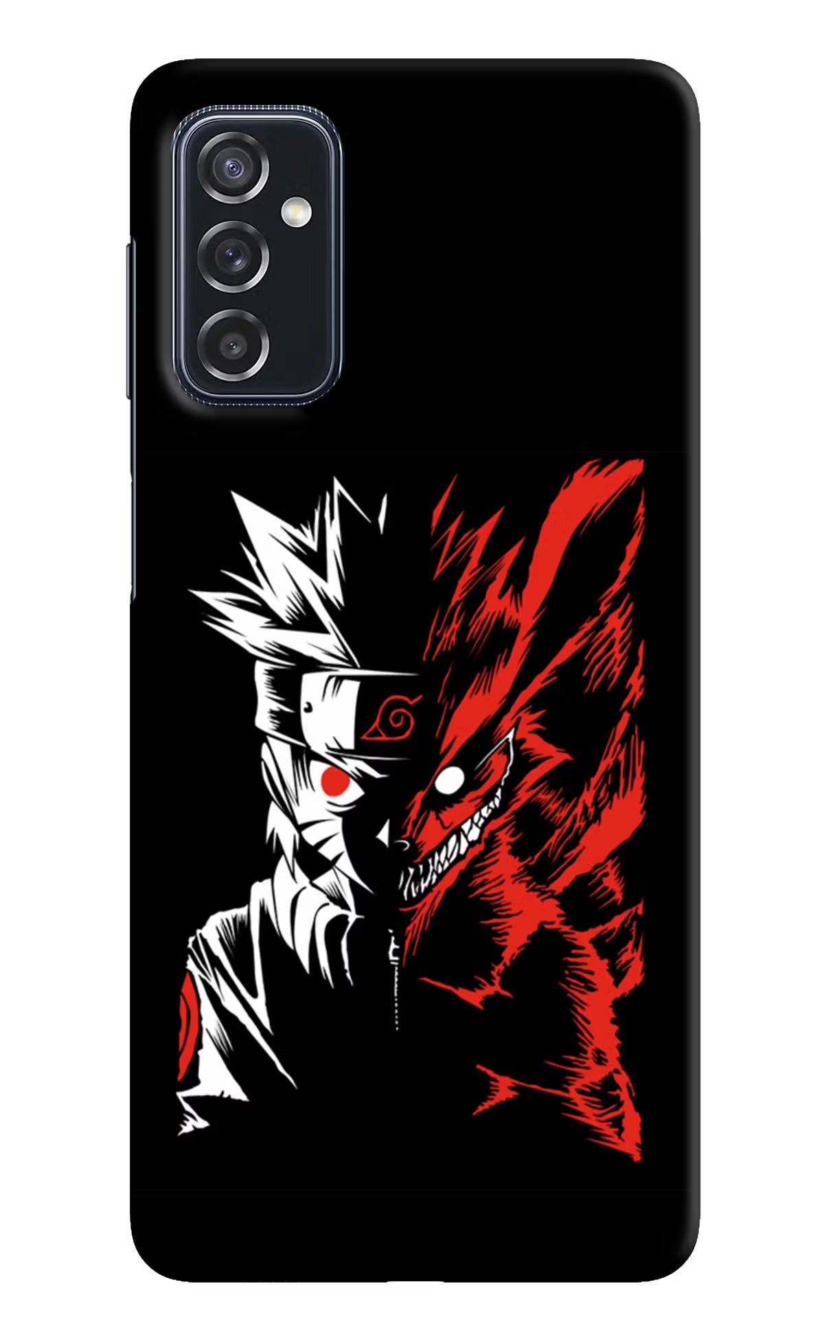 Naruto Two Face Samsung M52 5G Hard Case Back Cover by Casekaro