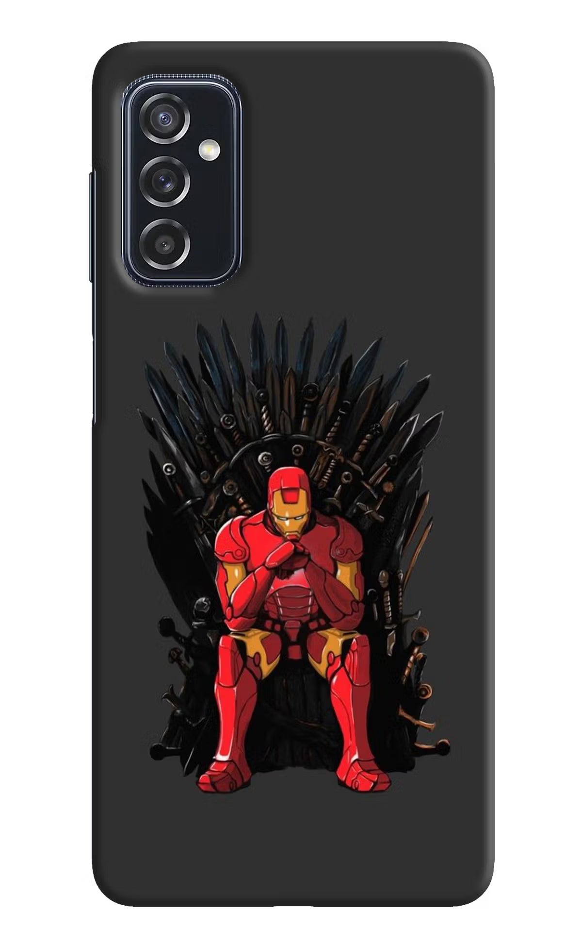 Ironman Throne Samsung M52 5G Hard Case Back Cover by Casekaro