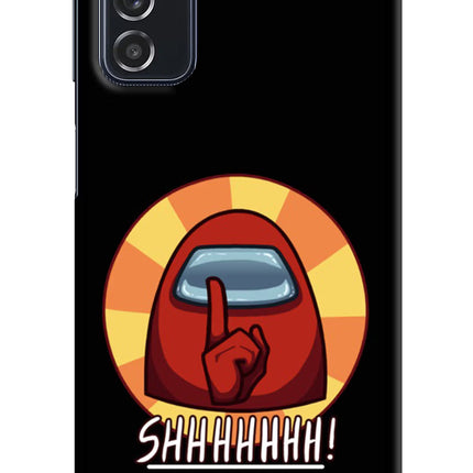 Among Us Shhh! Samsung M52 5G Hard Case Back Cover by Casekaro