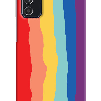 Rainbow Samsung M52 5G Hard Case Back Cover by Casekaro