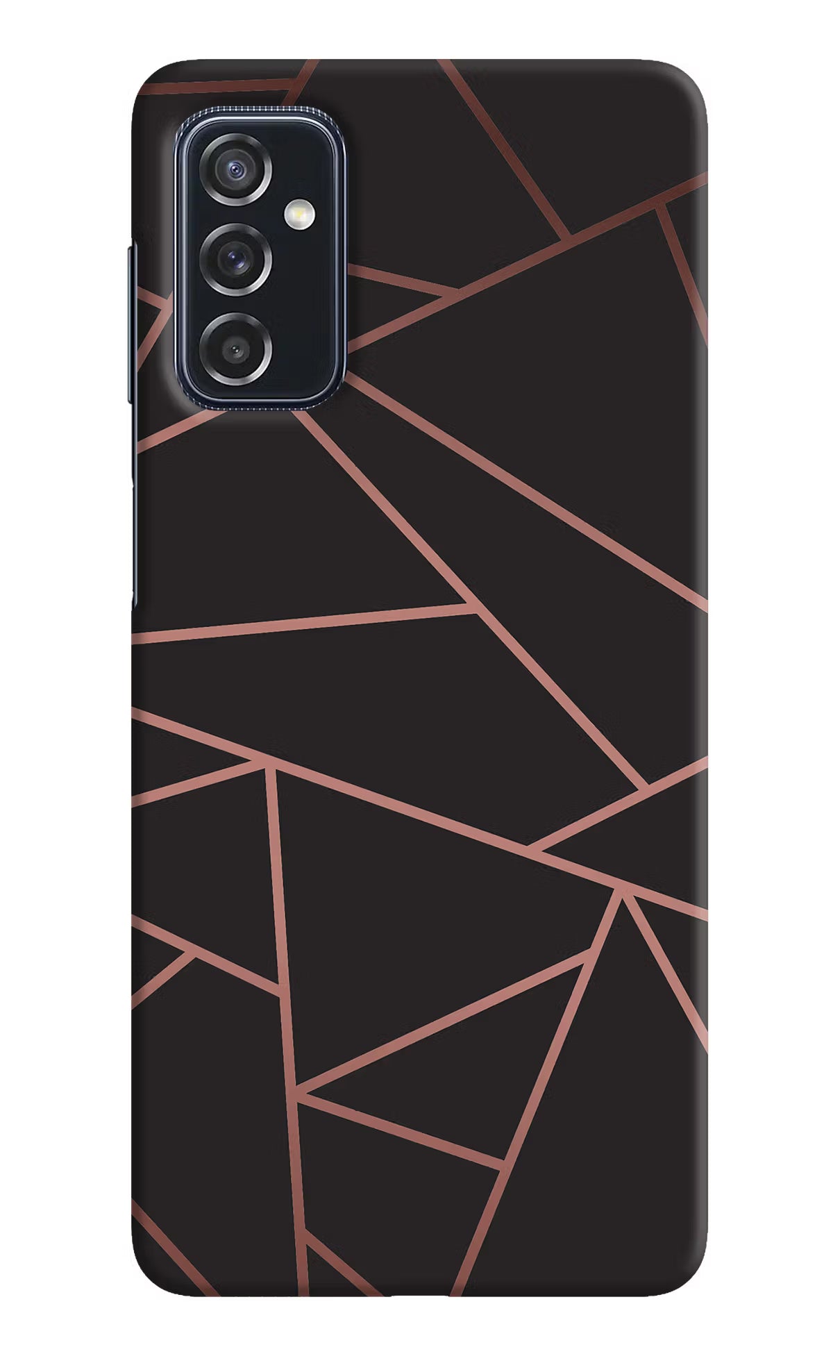 Geometric Pattern Samsung M52 5G Hard Case Back Cover by Casekaro