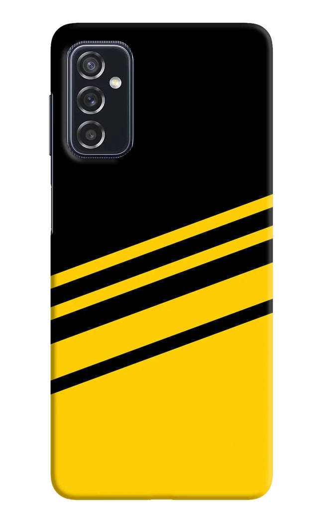 Yellow Shades Samsung M52 5G Hard Case Back Cover by Casekaro