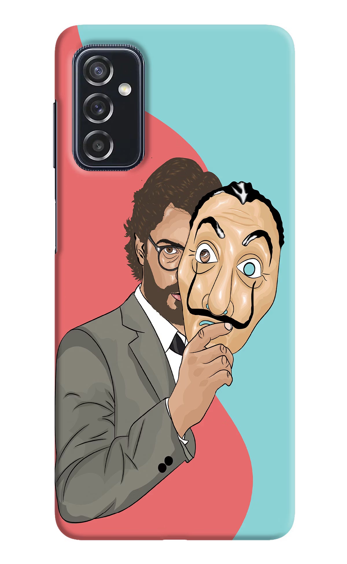 Professor Samsung M52 5G Hard Case Back Cover by Casekaro