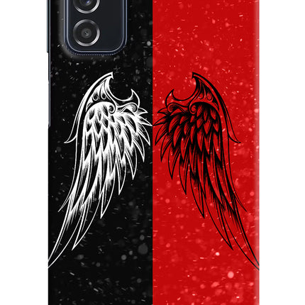 Wings Samsung M52 5G Hard Case Back Cover by Casekaro