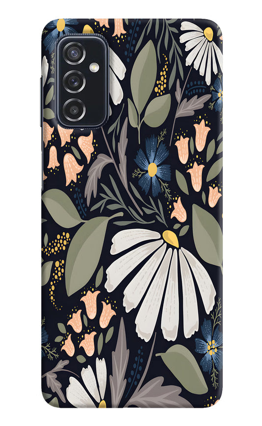 Flowers Art Samsung M52 5G Hard Case Back Cover by Casekaro