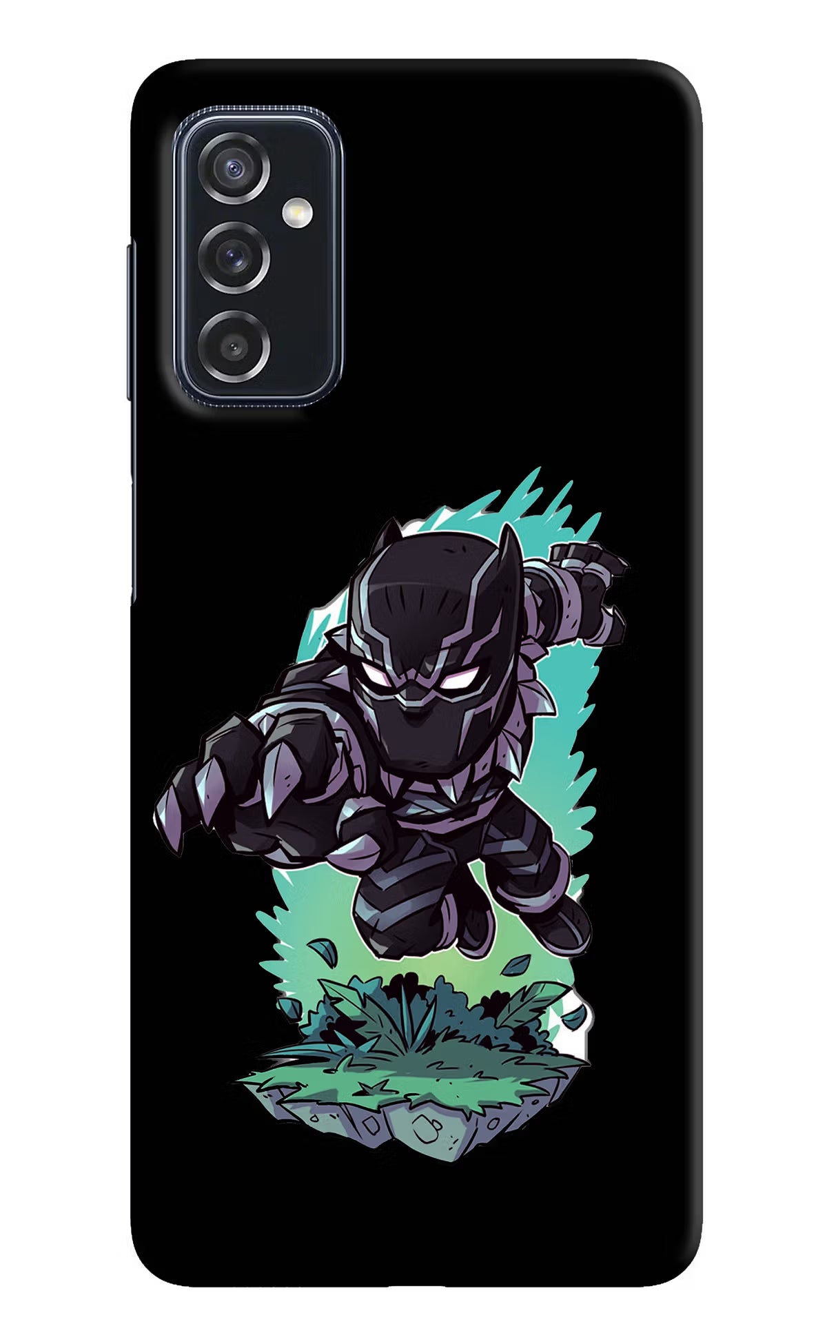 Black Panther Samsung M52 5G Hard Case Back Cover by Casekaro