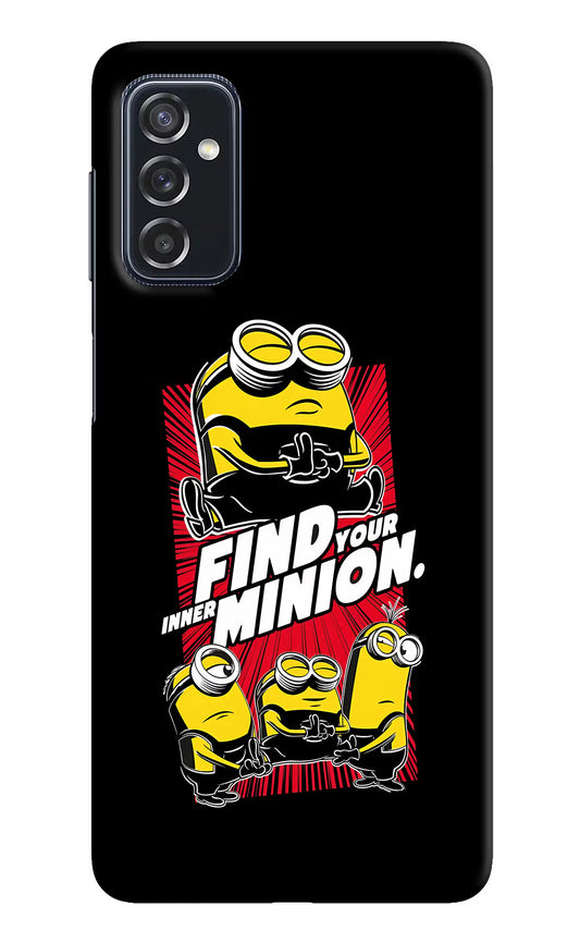 Find your inner Minion Samsung M52 5G Hard Case Back Cover by Casekaro