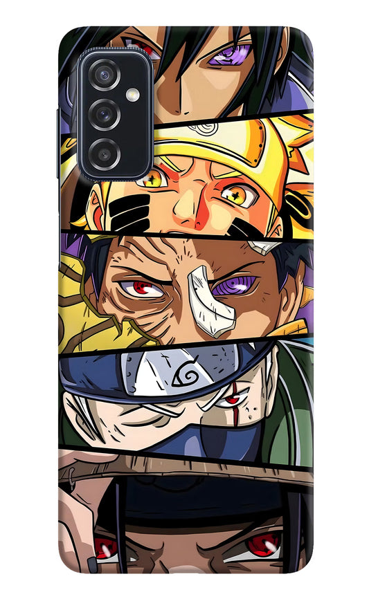 Naruto Character Samsung M52 5G Hard Case Back Cover by Casekaro