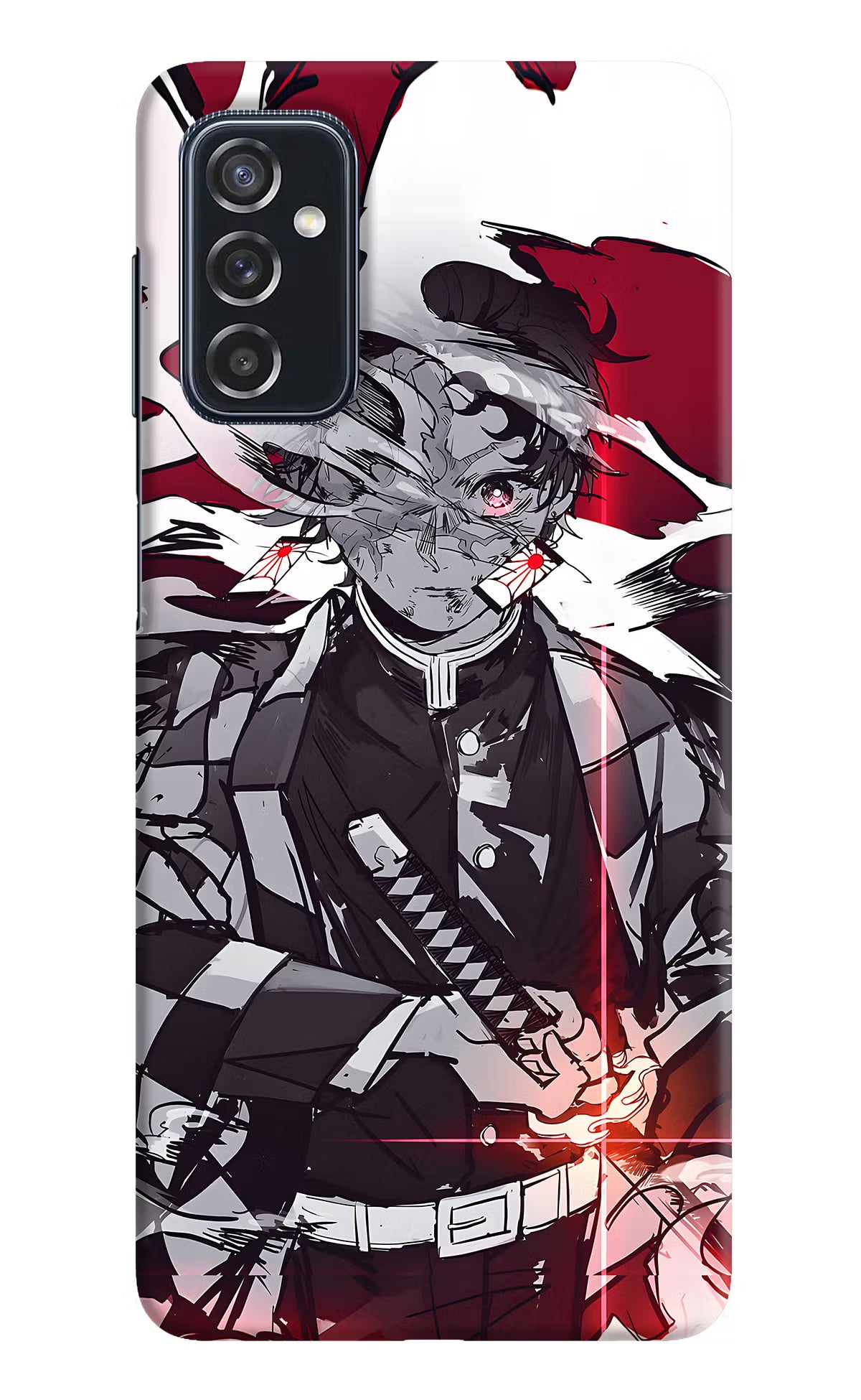 Demon Slayer Samsung M52 5G Hard Case Back Cover by Casekaro