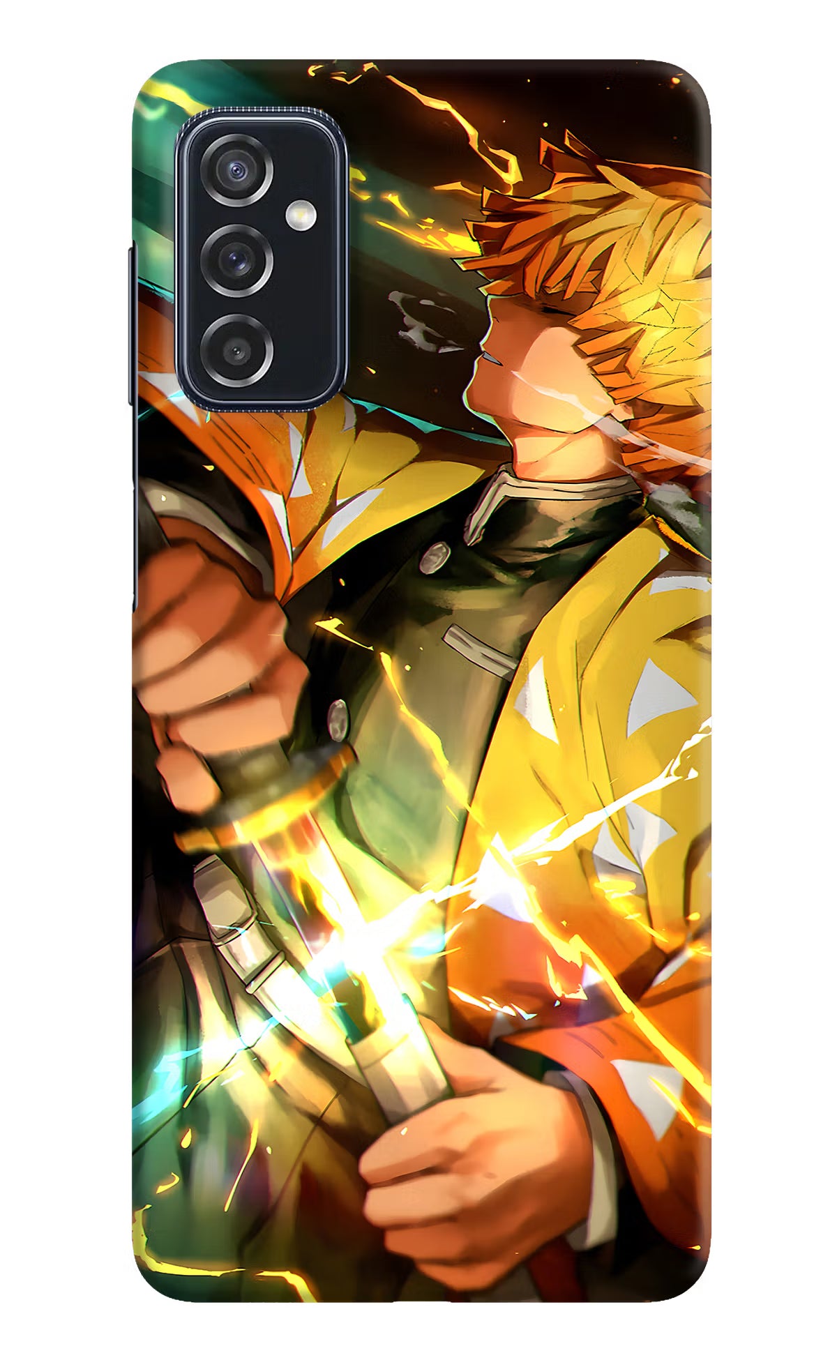 Demon Slayer Samsung M52 5G Hard Case Back Cover by Casekaro