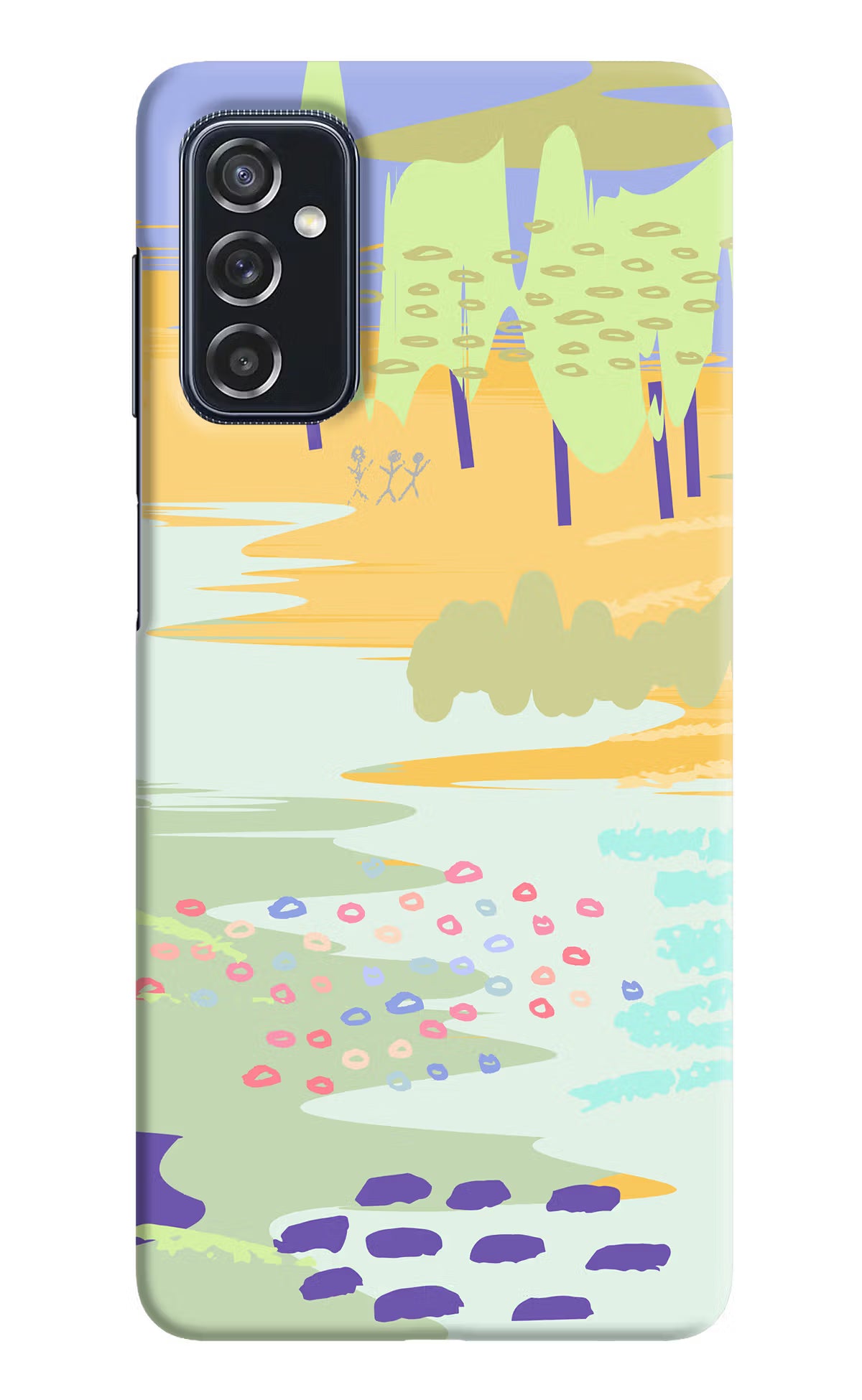 Scenery Samsung M52 5G Hard Case Back Cover by Casekaro