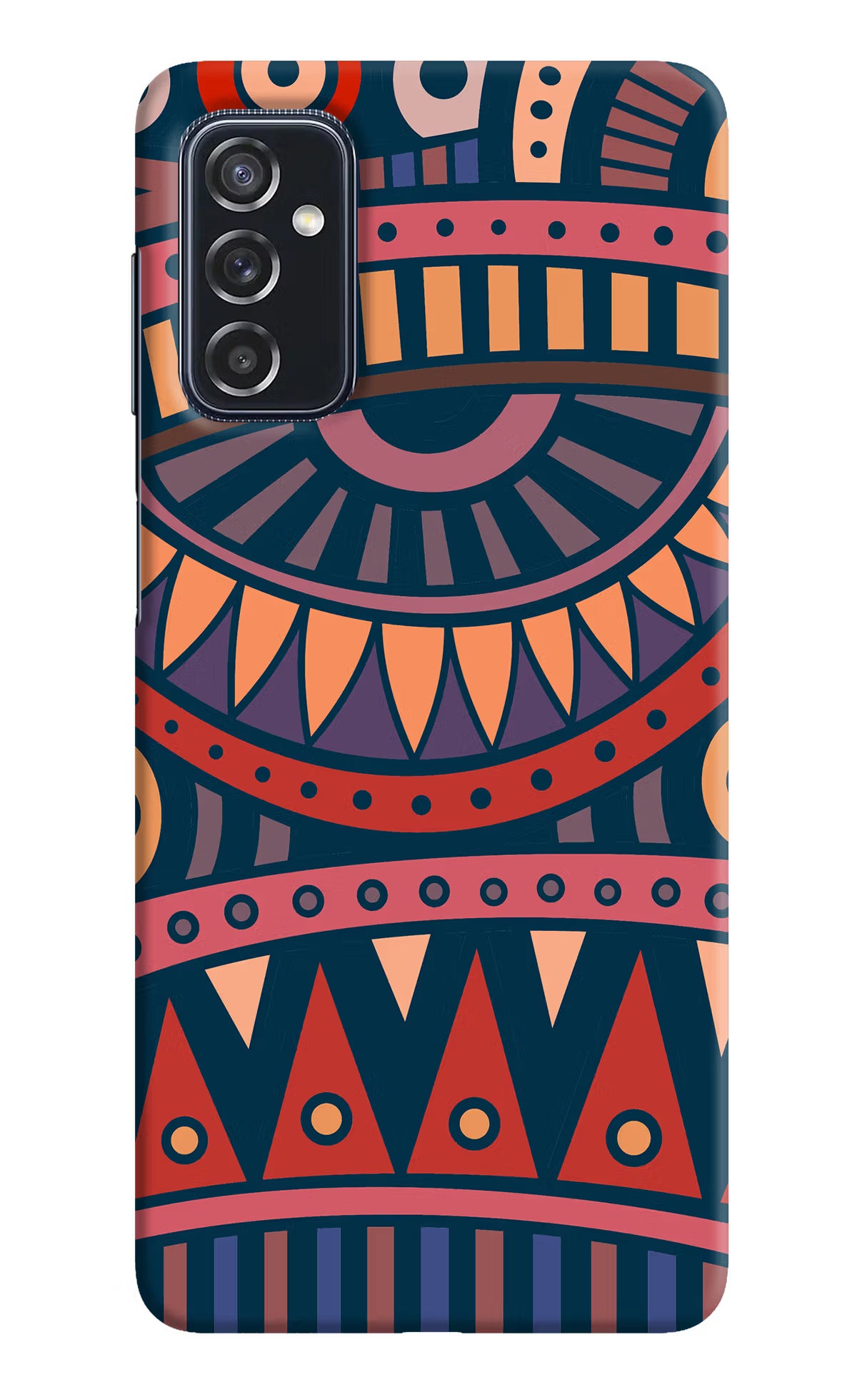 African Culture Design Samsung M52 5G Hard Case Back Cover by Casekaro