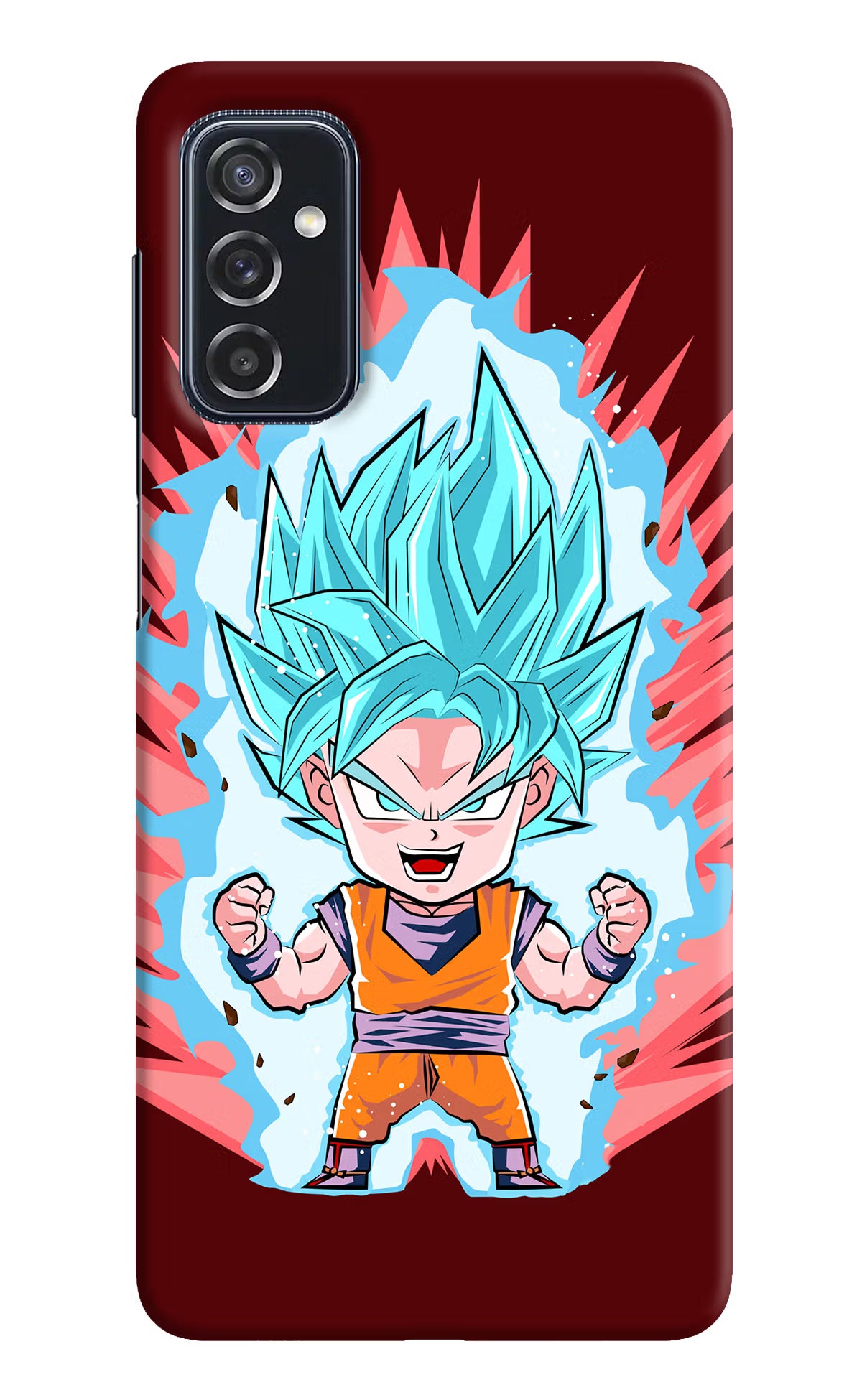 Goku Little Samsung M52 5G Hard Case Back Cover by Casekaro