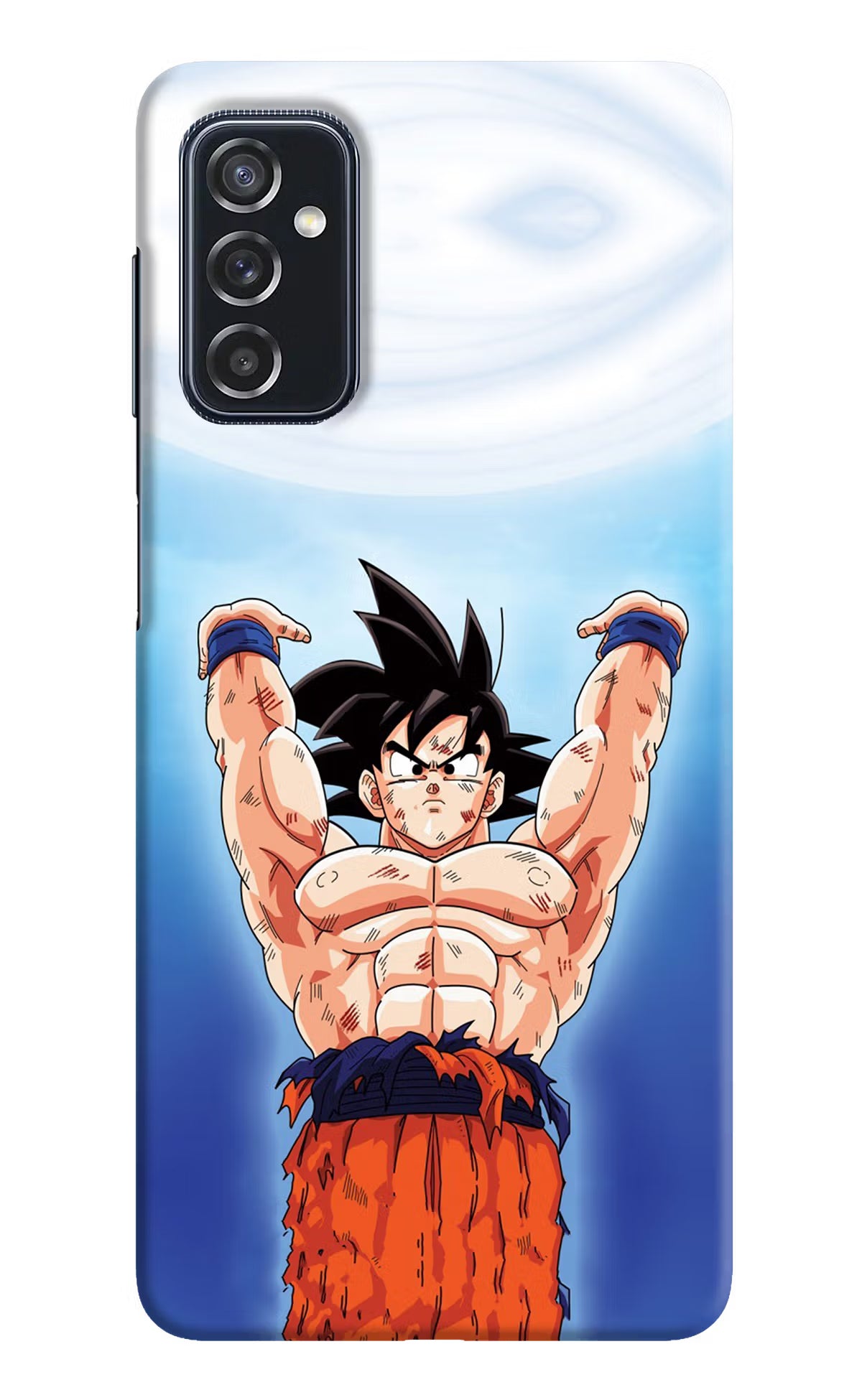 Goku Power Samsung M52 5G Hard Case Back Cover by Casekaro