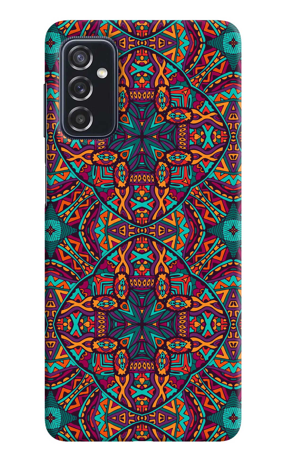Colour Mandala Samsung M52 5G Hard Case Back Cover by Casekaro