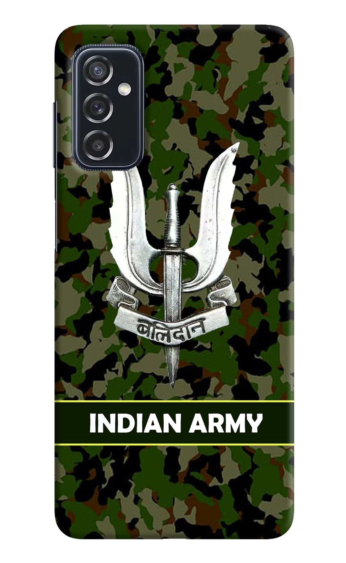 Balidan Indian Logo Samsung M52 5G Hard Case Back Cover by Casekaro