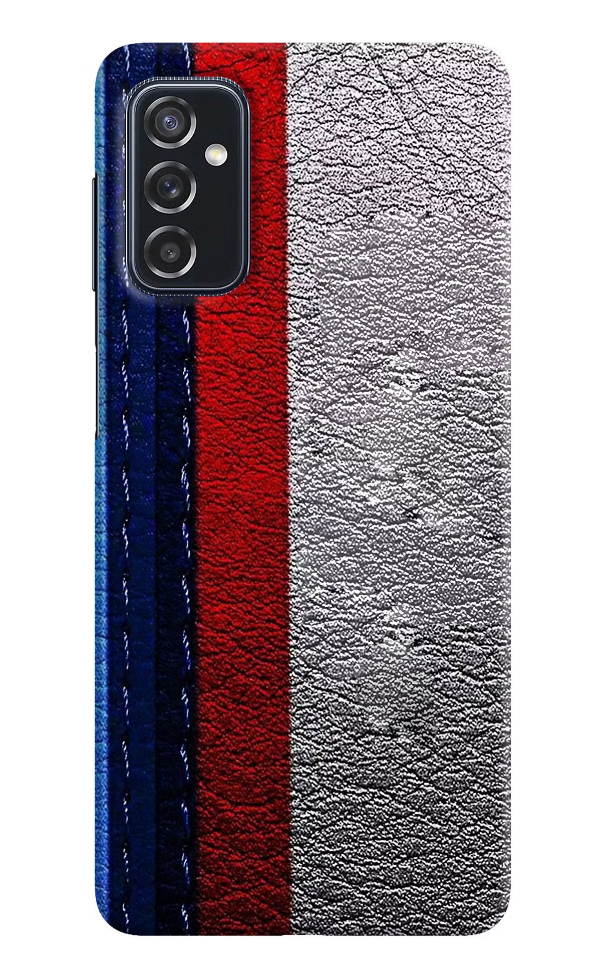 BMW Stripes Samsung M52 5G Hard Case Back Cover by Casekaro