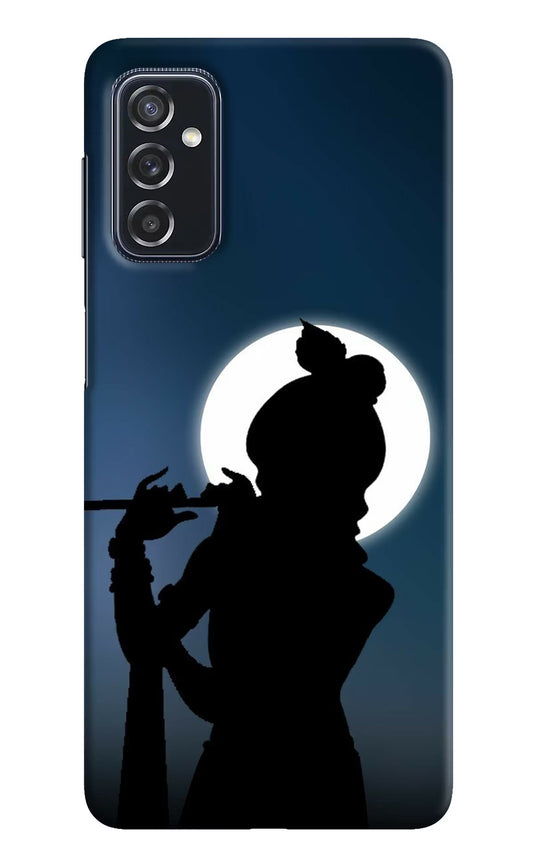 Shri Krishna Silhouette Samsung M52 5G Hard Case Back Cover by Casekaro