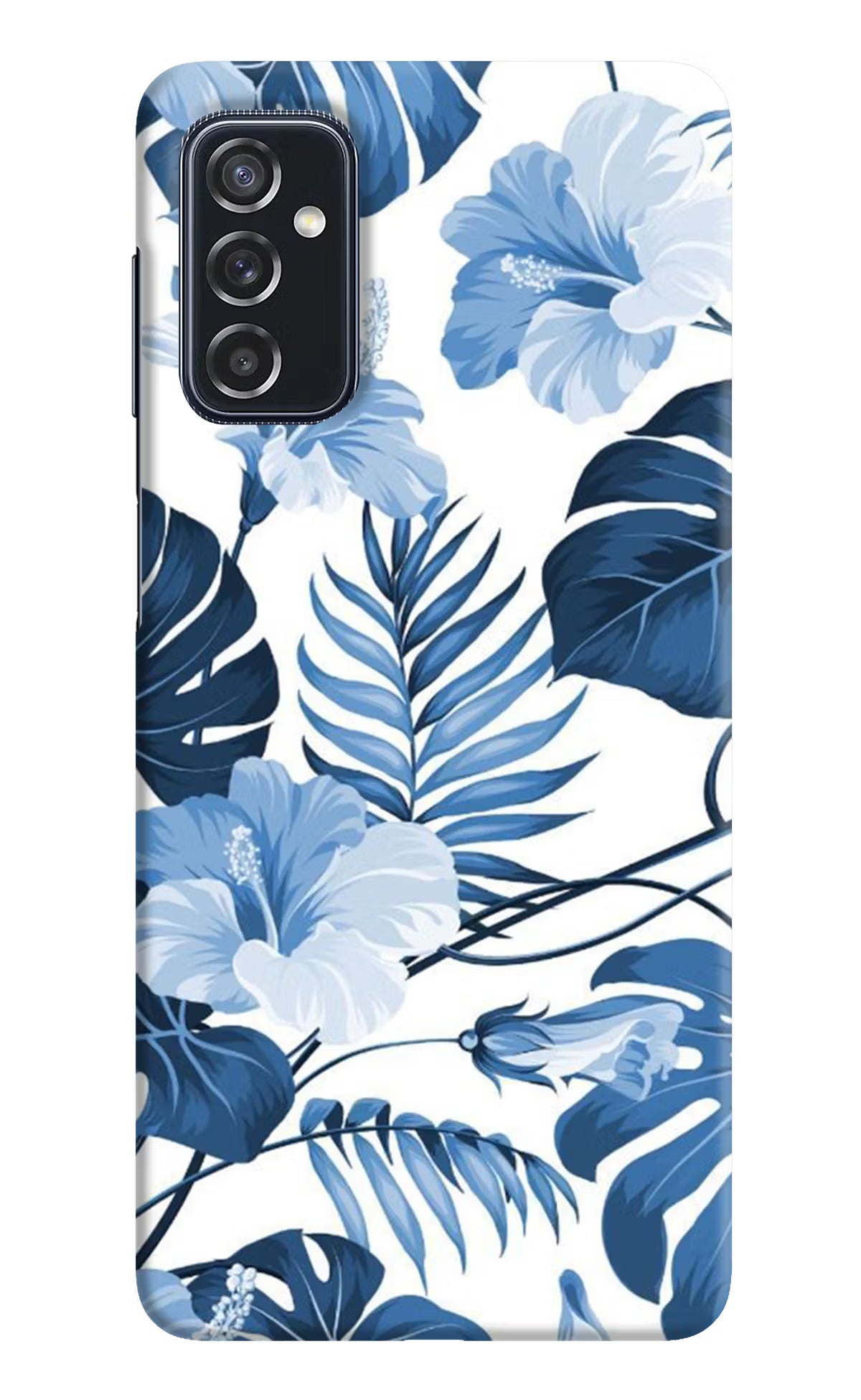 Fabric Art Samsung M52 5G Hard Case Back Cover by Casekaro
