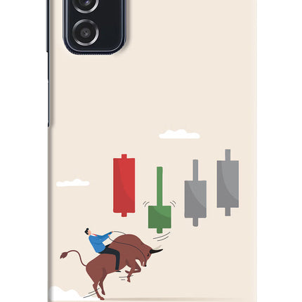 Bull Trading Momentum Samsung M52 5G Hard Case Back Cover by Casekaro