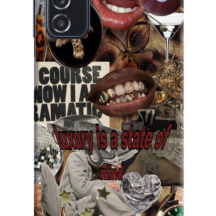 Luxury Samsung M52 5G Hard Case Back Cover by Casekaro