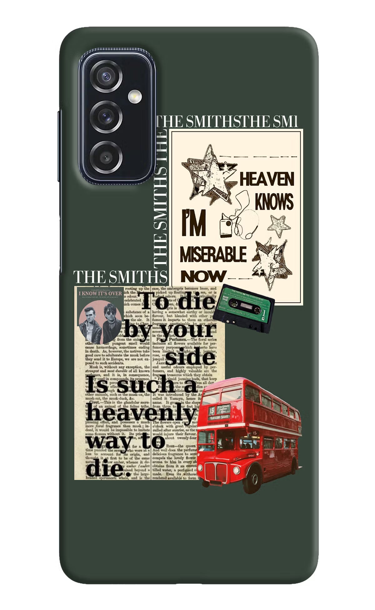 The Smiths Samsung M52 5G Hard Case Back Cover by Casekaro
