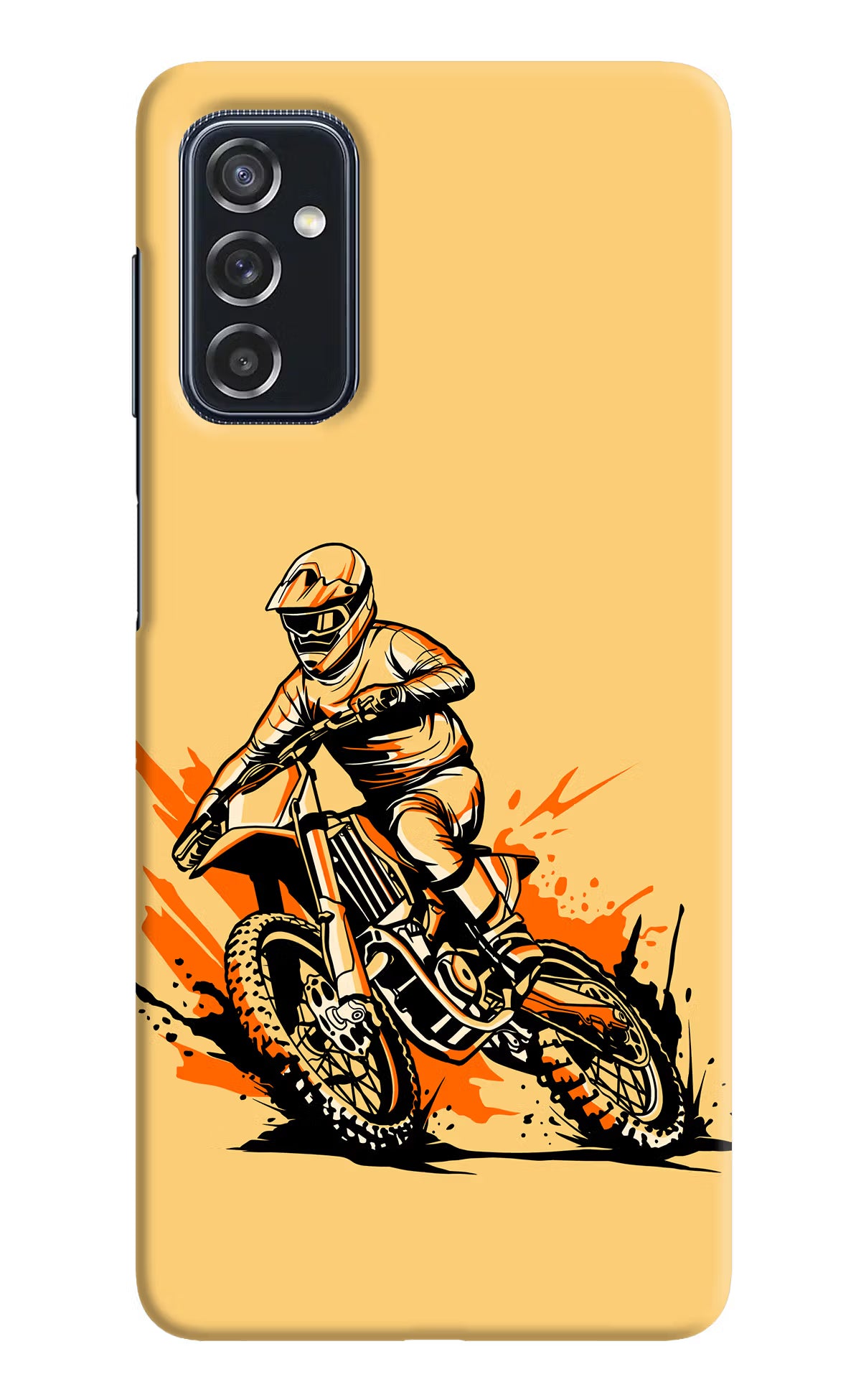 Off-Road Fury Samsung M52 5G Hard Case Back Cover by Casekaro