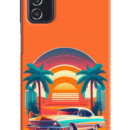 Palm Drive 80s Samsung M52 5G Hard Case Back Cover by Casekaro