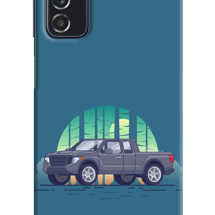 Retro Garage Vibe Samsung M52 5G Hard Case Back Cover by Casekaro