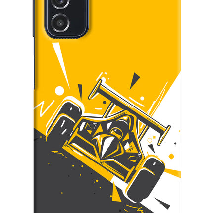 Track King Samsung M52 5G Hard Case Back Cover by Casekaro