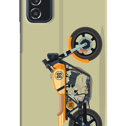 Vertical Speedster Samsung M52 5G Hard Case Back Cover by Casekaro