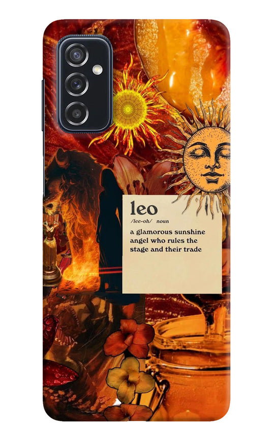 Leo Zodiac Samsung M52 5G Hard Case Back Cover by Casekaro