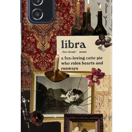 Libra Zodiac Samsung M52 5G Hard Case Back Cover by Casekaro