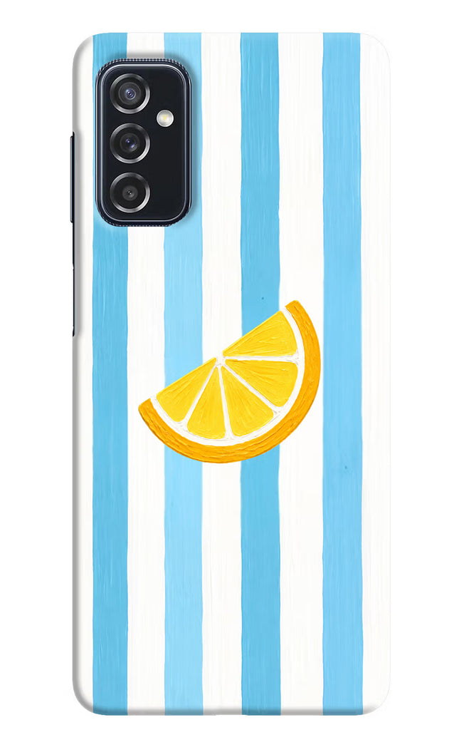 Summer Lemon Samsung M52 5G Hard Case Back Cover by Casekaro