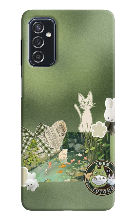 Aesthetic anime Samsung M52 5G Hard Case Back Cover by Casekaro