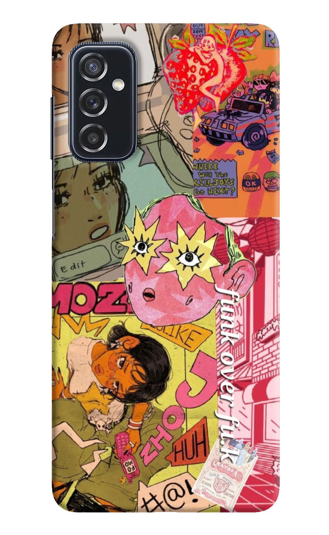 Funkover Samsung M52 5G Hard Case Back Cover by Casekaro