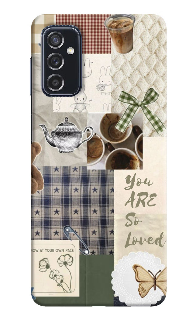 Cookie Samsung M52 5G Hard Case Back Cover by Casekaro