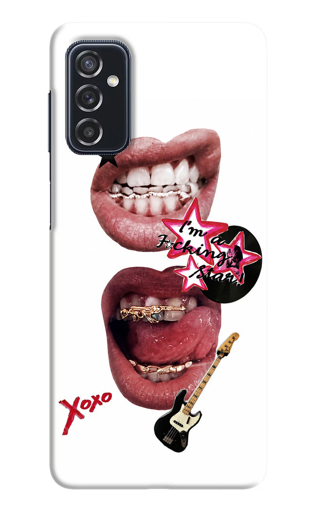 Rockstar Samsung M52 5G Hard Case Back Cover by Casekaro