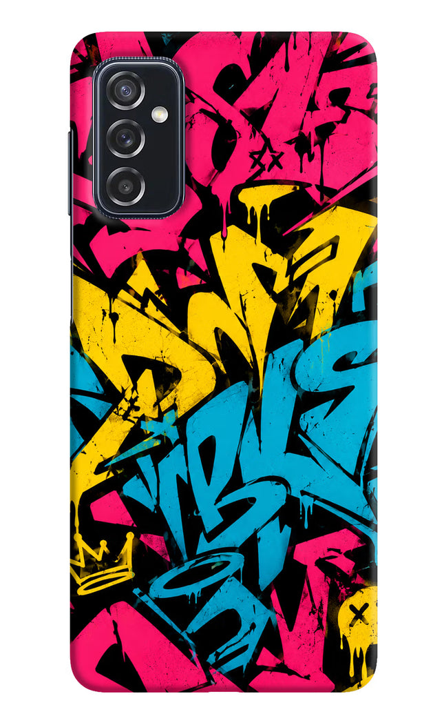Graffiti Vibe Samsung M52 5G Hard Case Back Cover by Casekaro