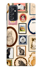 Mirror Cats Samsung M52 5G Hard Case Back Cover by Casekaro