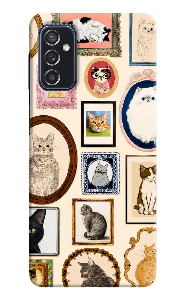Mirror Cats Samsung M52 5G Hard Case Back Cover by Casekaro