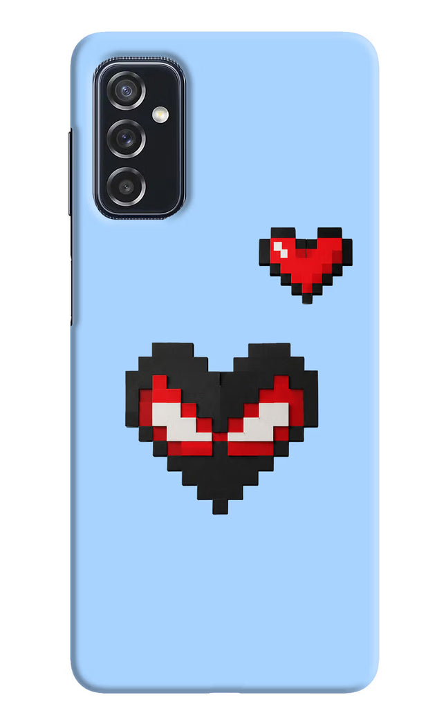 Peter Heart Samsung M52 5G Hard Case Back Cover by Casekaro