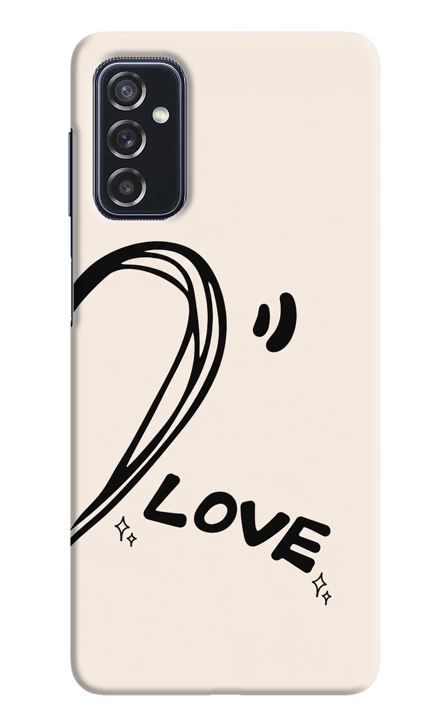 Soul Line Samsung M52 5G Hard Case Back Cover by Casekaro