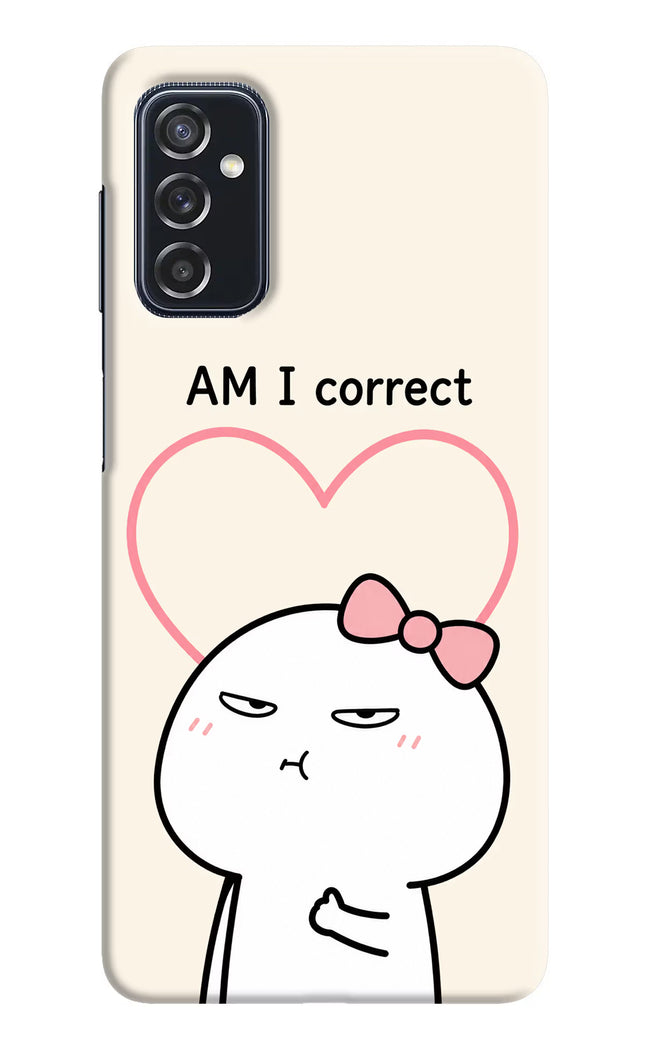 Always Right Samsung M52 5G Hard Case Back Cover by Casekaro