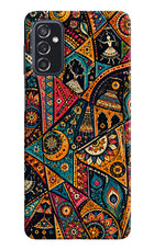 Folk Print Samsung M52 5G Hard Case Back Cover by Casekaro